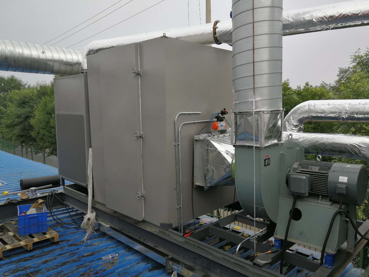 空氣凈化現(xiàn)場